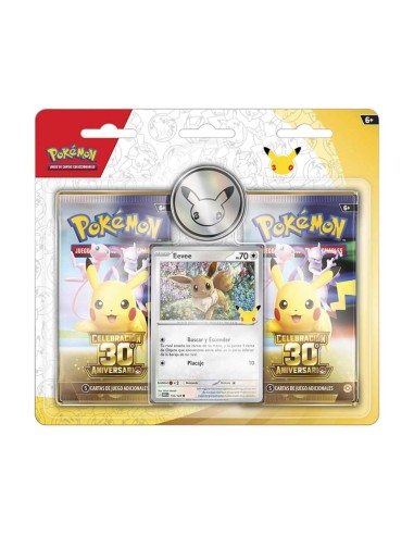 Pokemon 30Th Aniversario Pack 2 Sobres