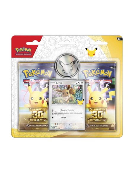 Pokemon 30Th Aniversario Pack 2 Sobres