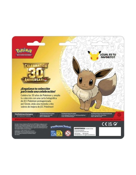 Pokemon 30Th Aniversario Pack 2 Sobres