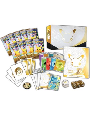 Pokemon TCG 30TH Caja Entrenador Élite