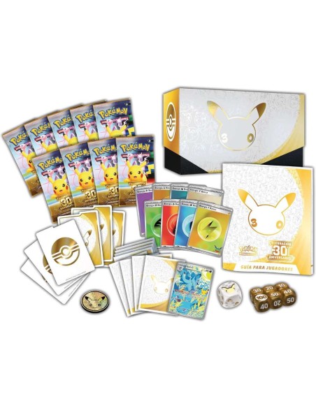 Pokemon TCG 30TH Caja Entrenador Élite