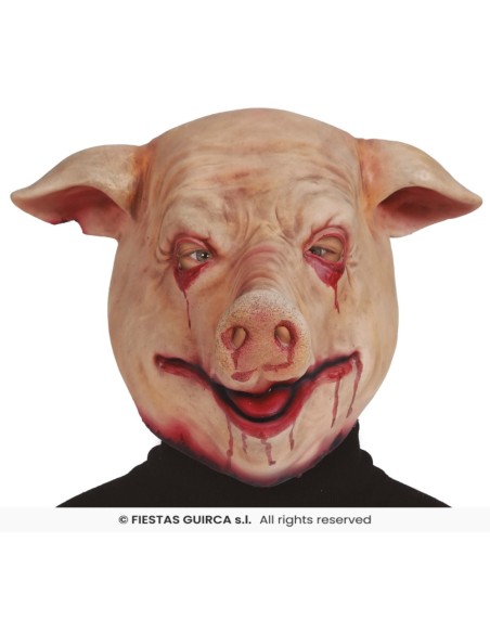 Mascara cerdo latex