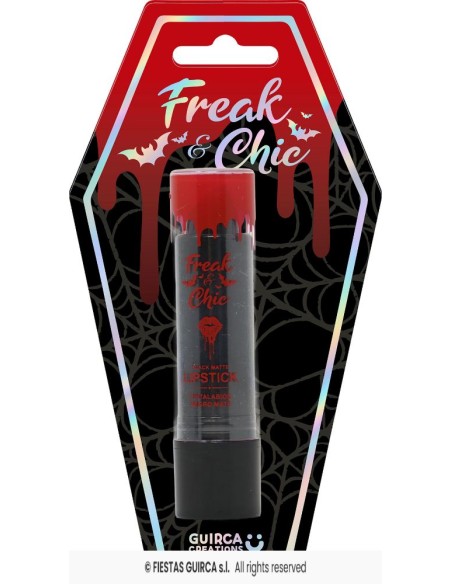 barra de labios negro mate Freak & chic