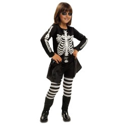 DISFRAZ NIÑA SKELETO 10-12 AÑOS