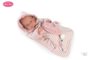 MUÑECA NICA SAQUITO CON MANGAS DE INVIERNO 42CM