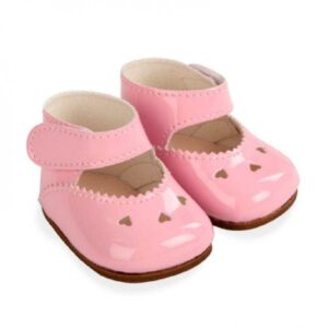 ZAPATOS ROSASPARA MUÑECOS DE 45CM