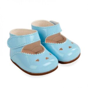 ZAPATOS AZUL PARA MUÑECOS DE 45 CM.