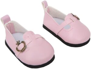 SET ZAPATOS ROSA PARA MUÑECAS DE 42-45 CM
