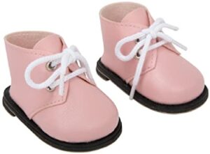 SET BOTAS ROSA PARA MUÑECAS DE 42-45 CM