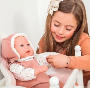 REBORN GAEL 45 CM  CON MANTA Y MECANISMO