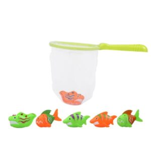 JUEGO PESCA CON RED Y PECES