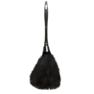 PLUMERO DE PLUMAS NEGRAS/BLANCAS