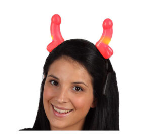 DIADEMA CUERNOS DESPEDIDA DE SOLTERA CON LUZ