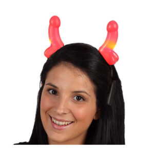 DIADEMA CUERNOS DESPEDIDA DE SOLTERA CON LUZ