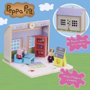 EL COLE MADERA DE MADERA PEPPA PIG