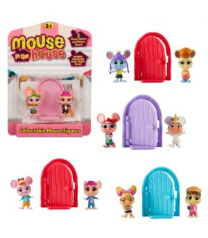 PACK DE 2 MOUSE IN 
THE HOUSE