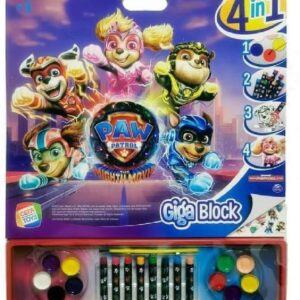 Giga block 4 en 1  patrulla canina