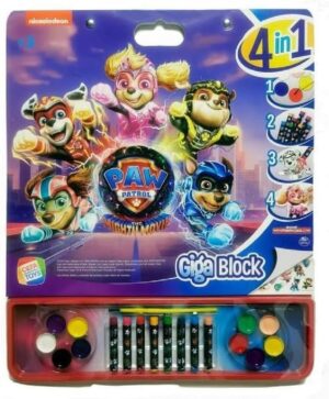 Giga block 4 en 1  patrulla canina