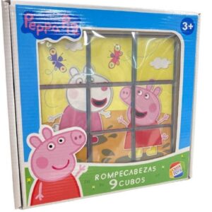 ROMPECABEZAS PEPPA PIG 9 CUBOS