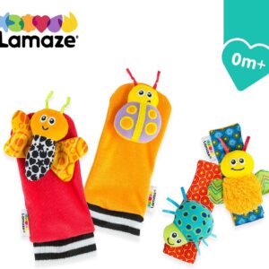 SONAJEROS MUÑECA Y CALCETINES LAMAZE