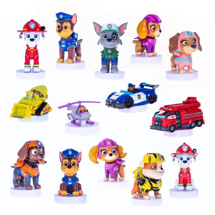 PATRULLA CANINA FIGURA CON SELLO PACK DE 1 MOVIE SURTIDO - Imagen 1
