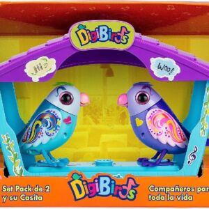 DIGIBIRDS PACK DE 2 Y SU CASITA