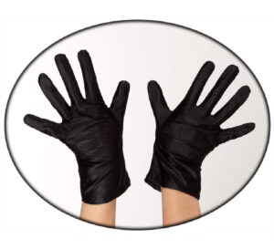GUANTES NEGRO DE INFANTIL 20CM