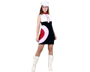 DISFRAZ CHICA AÑOS 70 ADULTO