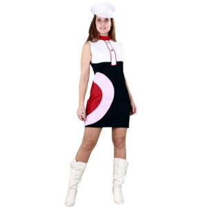 DISFRAZ CHICA AÑOS 70 ADULTO