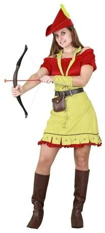 DISFRAZ ROBIN HOOD MUJER LUJO ADULTO