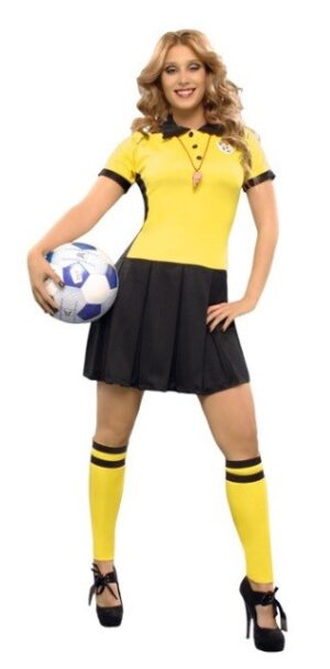 DISFRAZ ARBITRA FUTBOL ADULTO