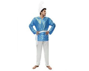 DISFRAZ PITUFO ADULTO