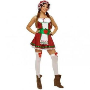 DISFRAZ MANZANITA ADULTO MUJER