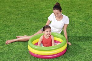 PISCINA HINCHABLE INFANTIL 70 X 24 CM 3 ANILLOS