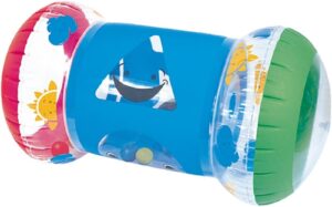 ANDADOR ROLLER HINCHABLE BEBE CON BOLAS MULTICOLOR