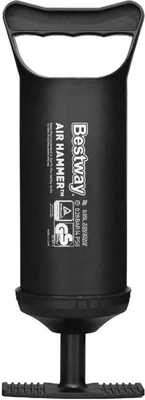 INFLADOR 30 CM - 0,85L BOMBA DOBLE DE AIRE