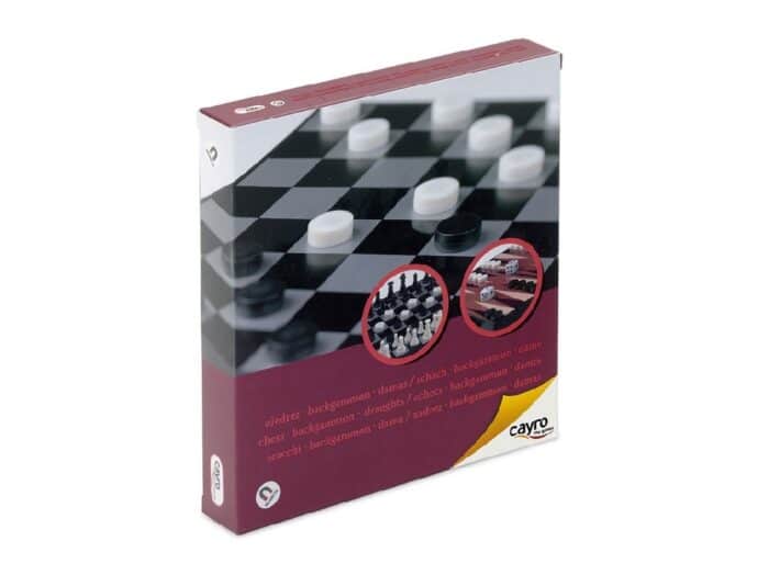 AJEDREZ DAMAS BACKGAMMON MAGNETICO - Imagen 1