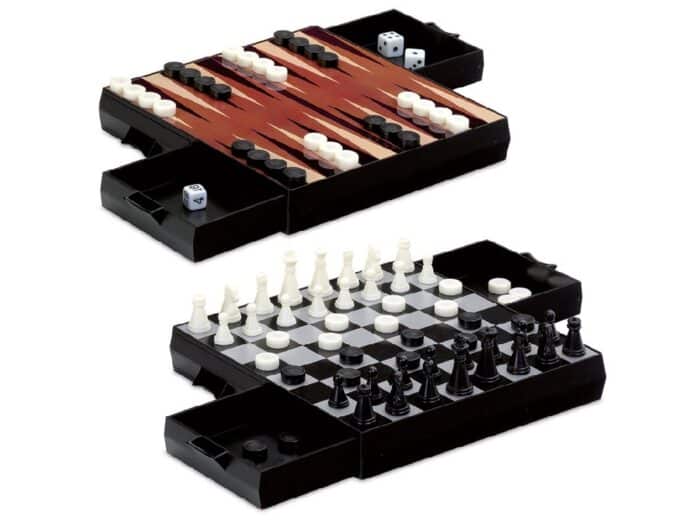AJEDREZ DAMAS BACKGAMMON MAGNETICO - Imagen 4