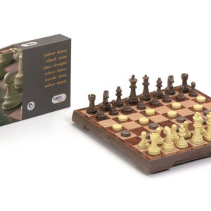 AJEDREZ - DAMAS MAGNÉTICO GRANDE