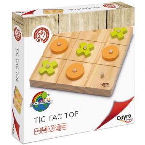 TIC TAC TOE TRES EN RAYA DE MADERA CAYRO