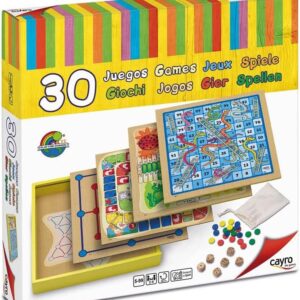 30 JUEGOS - JUEGO DE MADERA