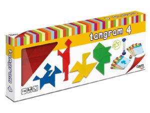 TANGRAM DE MADERA -  4 JUGADORES