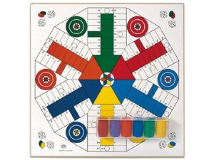 TABLERO PARCHIS 6 + OCA CON ACCESORIOS