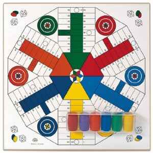 TABLERO PARCHIS 6 + OCA CON ACCESORIOS