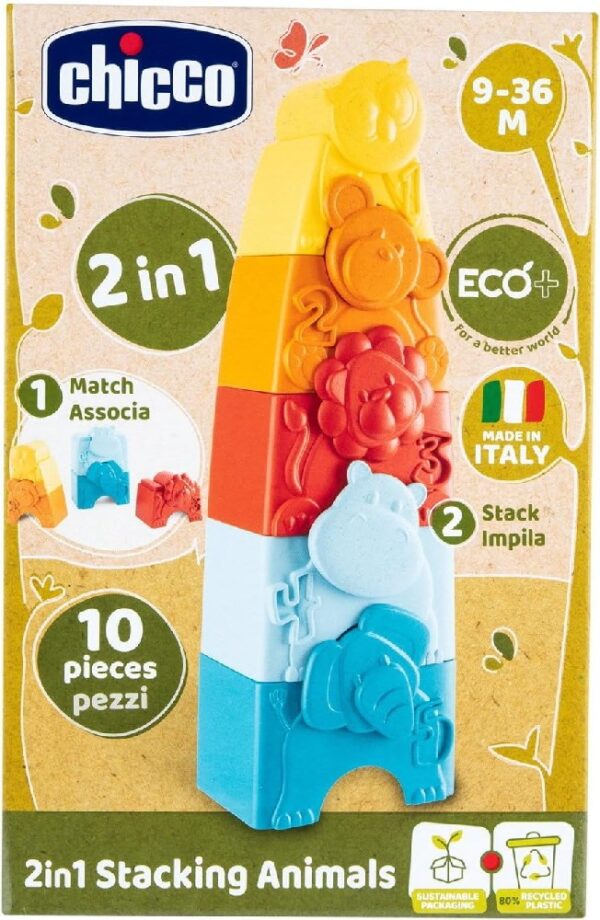 2IN1 TORRE APILABLE ANIMALITOS ECO+