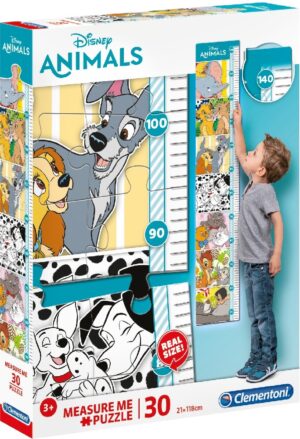 PUZZLE METRO DISNEY ANIMALS 30 PZAS