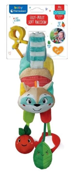 PELUCHE MAPACHE DE ACTIVIDADES