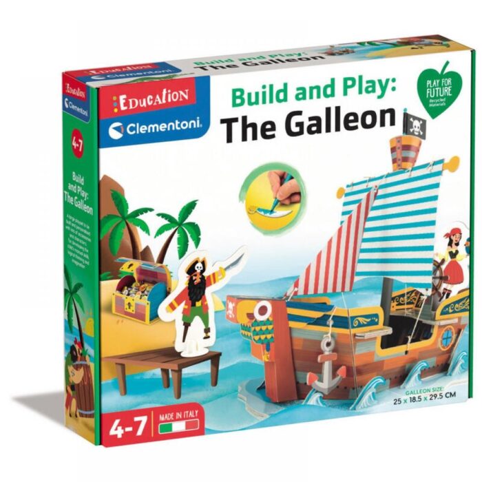 CONSTRUYE Y JUEGA EL GALEON - Imagen 1