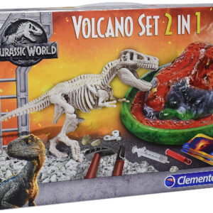 JURASSIC WORLD - ARQUEOJUGANDO T-REX Y VOLCÁN