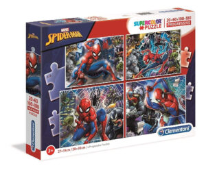 PUZZLES PROGRESIVO SPIDER-MAN 20-60-100-180 PZS
